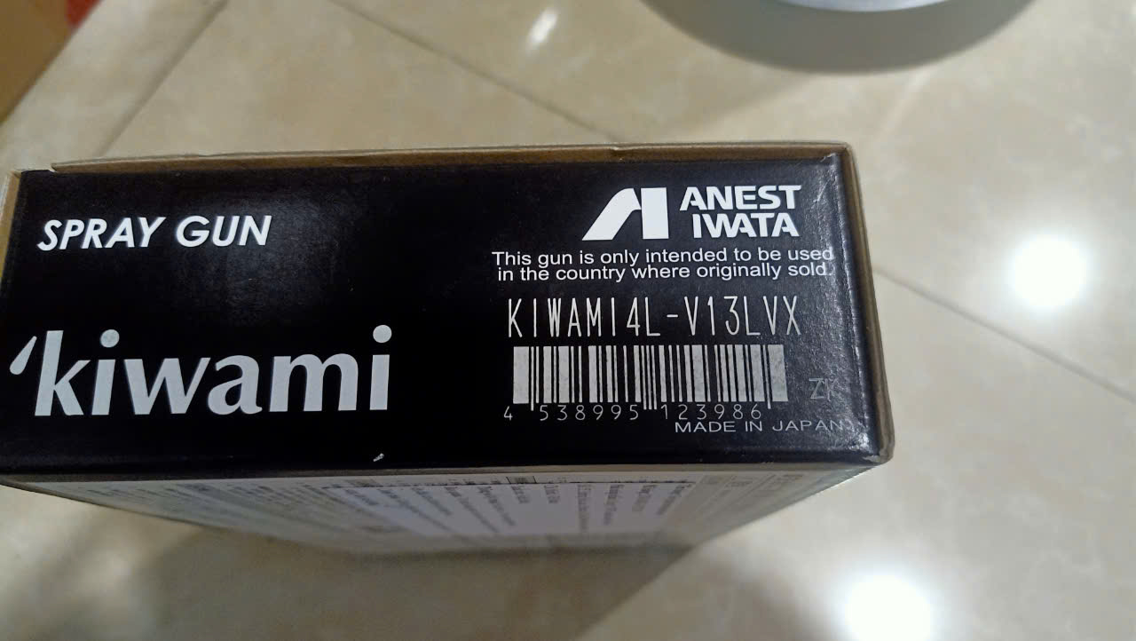 Súng phun sơn áp lực thấp HVLP KIWAMI4L-V13LVX